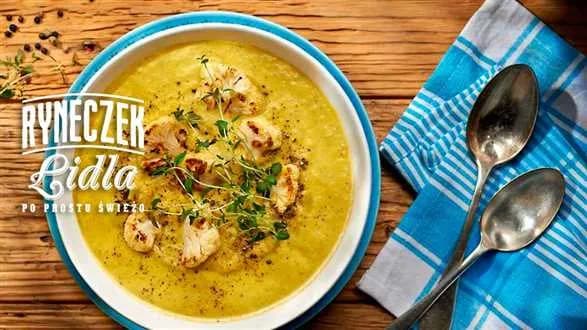 Zupa krem z rukoli i kalafiora