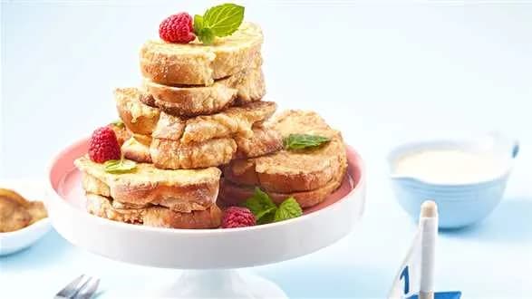 Tosty francuskie z bananami