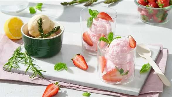 Domowe lody szparagowe