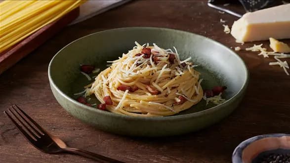 Carbonara z boczkiem