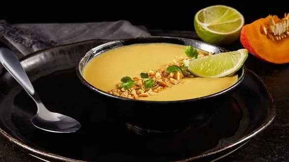 Zupa dyniowa z mleczkiem kokosowym