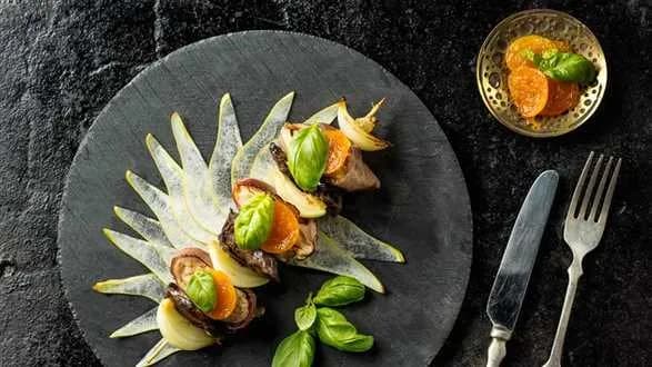 Miodowe szaszłyki z kurczaka i wątróbki