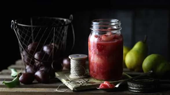 Chutney śliwkowo-gruszkowe