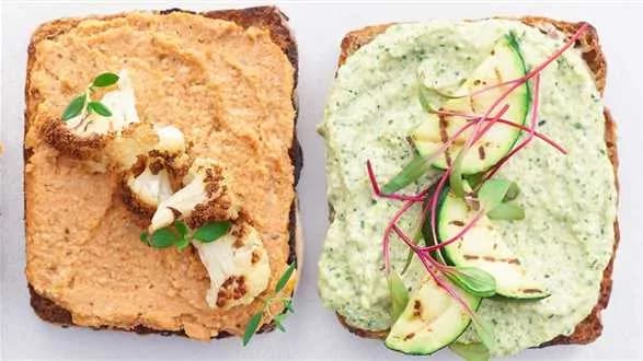 Dwie pasty na kanapki