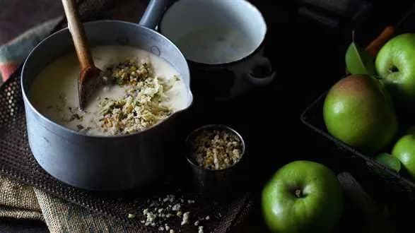 Zupa jabłkowo-ziemniaczana