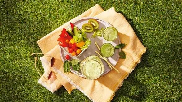 Sok ogórkowo-szpinakowo-jabłkowy z kiwi