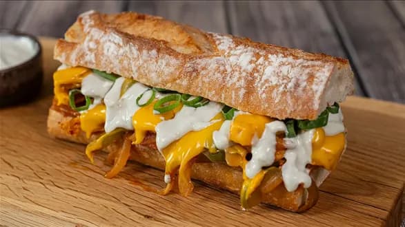 Kanapka z kurczakiem Buffalo