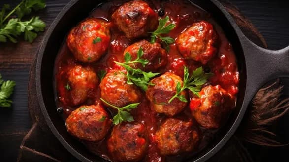 Pulpety w sosie pomidorowym