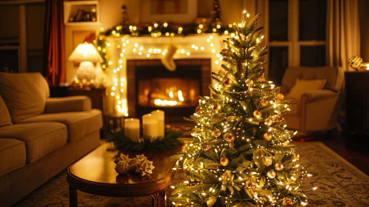 Jak oświetlić choinkę lampkami: Pomysły na magiczne ozodby