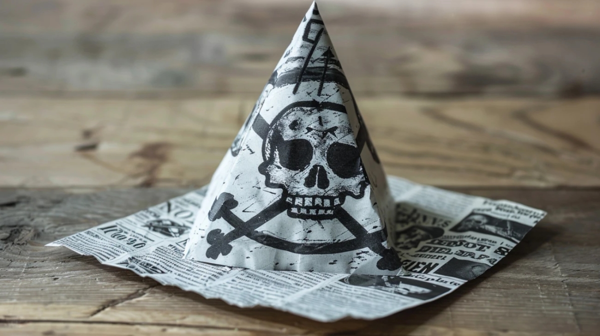 Jak krok po kroku zrobić czapkę piracką z papieru: Krótki przewodnik